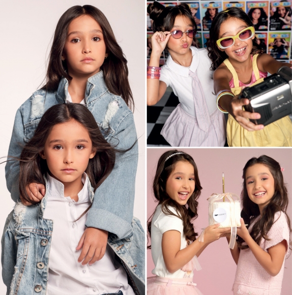GÊMEAS LOCAIS FAZEM SUCESSO NAS PASSARELAS DA MODA