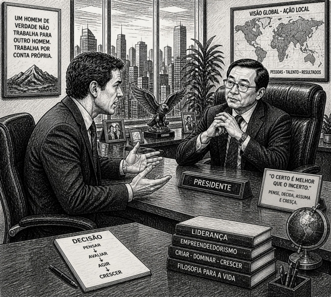POR QUE UM É EMPREGADO E O OUTRO É EMPREGADOR?
