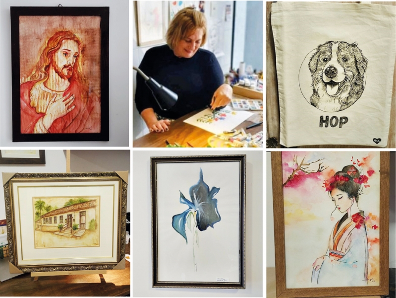 297ª MOSTRA GP: PINTURAS DE MARGARETH ELISEI