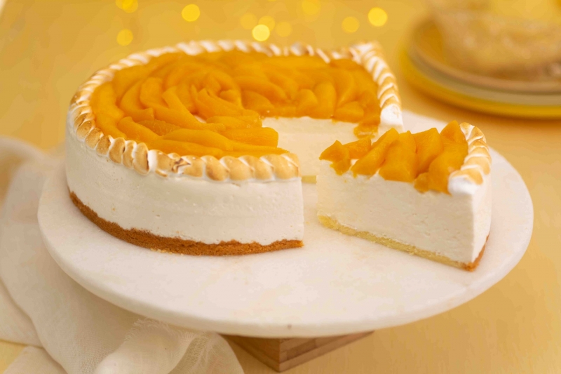 TORTA LUXO DE PÊSSEGO
