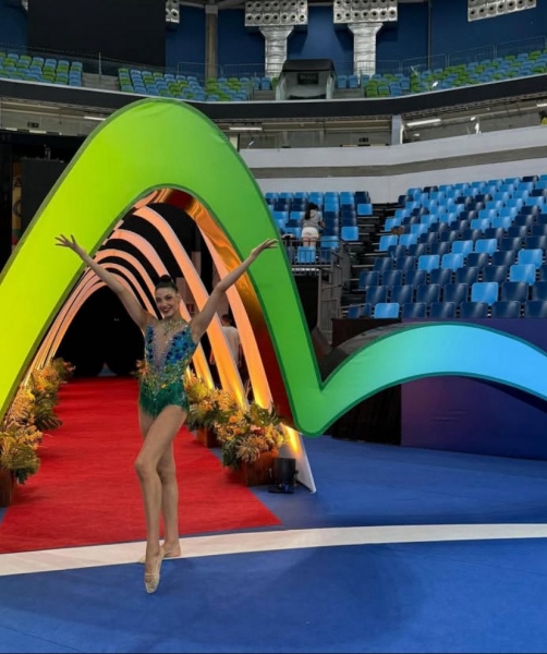 ATLETA DA SELEÇÃO BRASILEIRA ESTEVE NA CIDADE